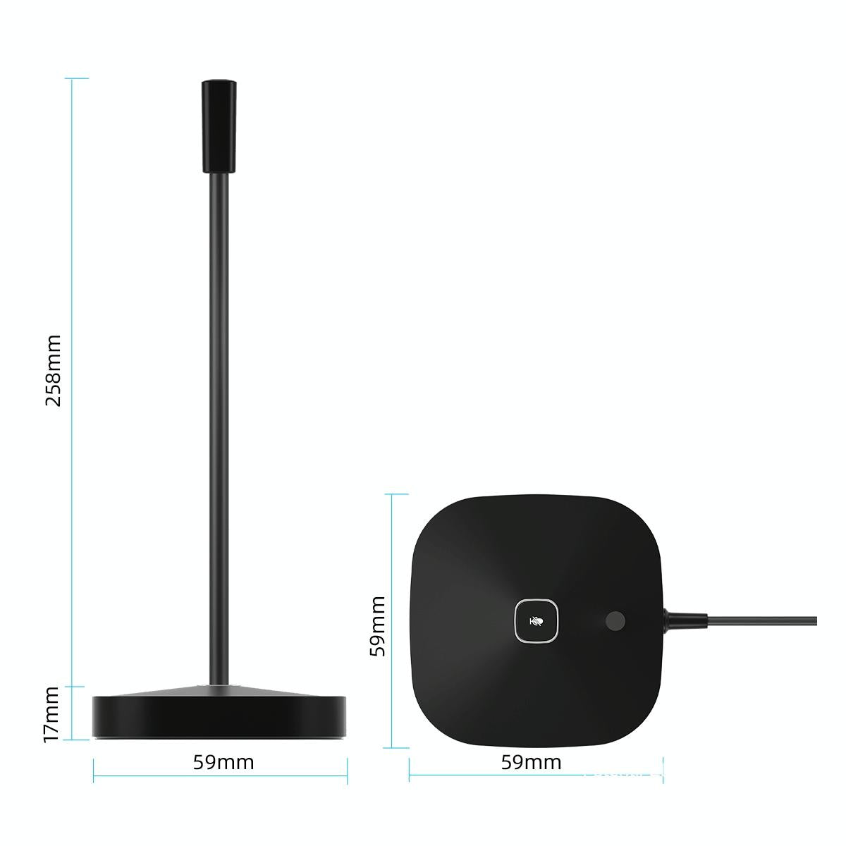 Desktop Usb Microphone For G22 Computers - White