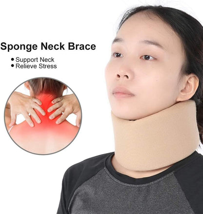 Neck Support Soft Sponge Neck Brace Protection Unisex Cervical Collar Support