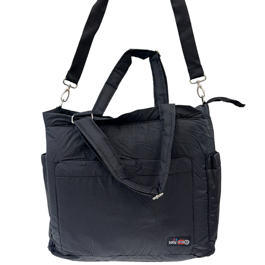 FIB Baby Nappy Bag Diaper Maternity Milk Mummy Changing Travel Tote - Black