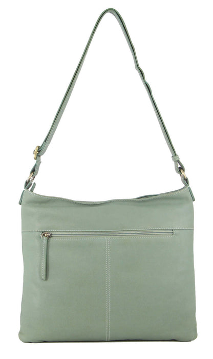 3-Piece Set Pierre Cardin Womens Woven Cross-Body Bag - Mint Green