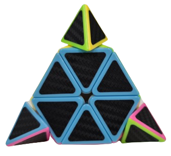 Educational Toys Pyraminx Triangle Cube Pyramid Brain Teaser Puzzle Cube