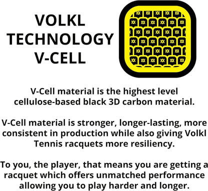 VOLKL V-CELL 10 (300g) Tennis Racquet - Unstrung - 4 1/4