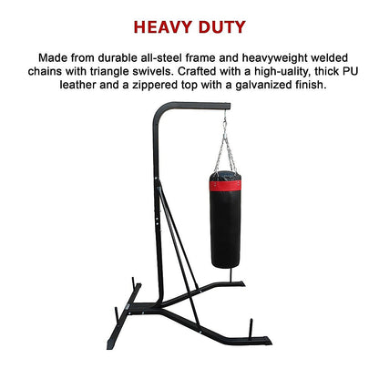 Freestanding 37kg Punching Bag Filled Heavy Duty