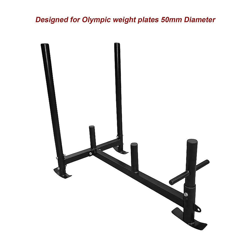 Heavy Duty Gym Sled with Harness