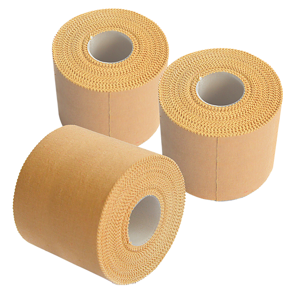 Premium Rigid Sports Strapping Tape - 3 Rolls of 50mm X 13.7M