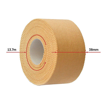 Premium Rigid Sports Strapping Tape - 3 Rolls of 38mm X 13.7M