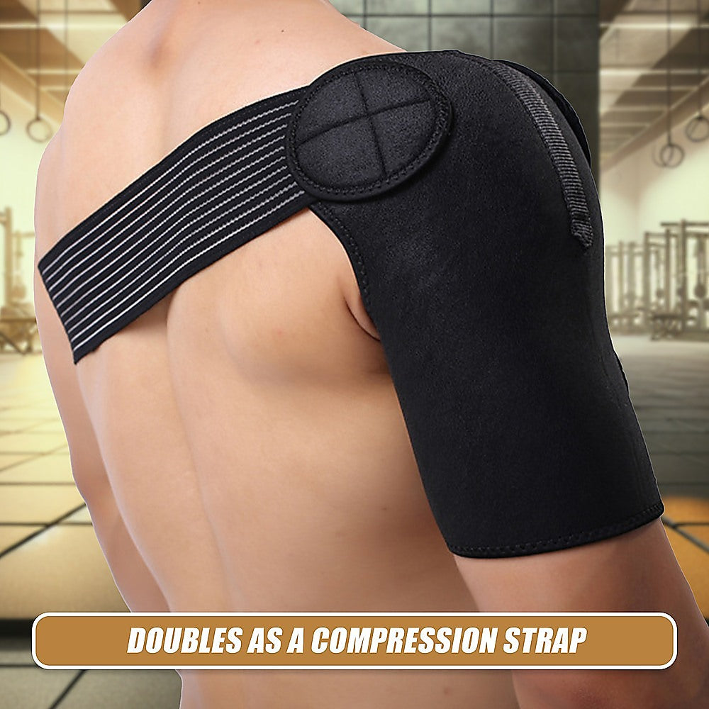 Adjustable Shoulder Support Brace Strap Compression Bandage Wrap