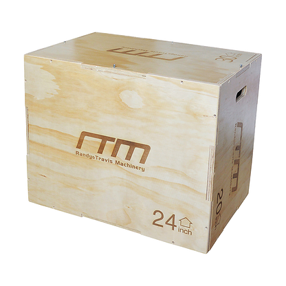 3 IN 1 Wood Plyo Games Plyometric Jump Box