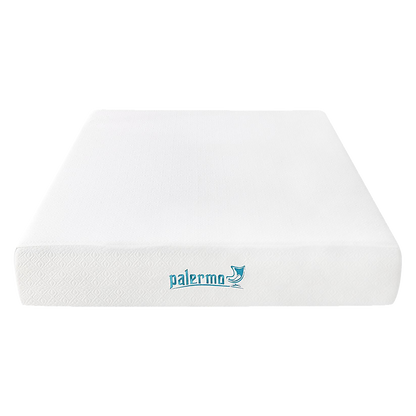 Palermo Double 25cm Gel Memory Foam Mattress - Dual-Layered - CertiPUR-US Certified