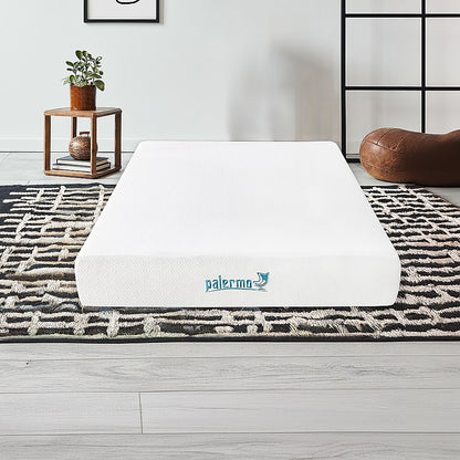 Palermo Double 25cm Gel Memory Foam Mattress - Dual-Layered - CertiPUR-US Certified