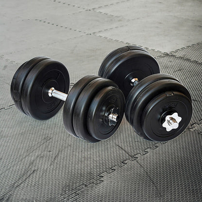 30KG Dumbbell Adjustable Weight Set