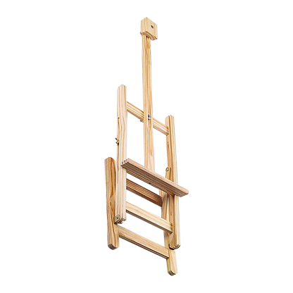 Tabletop Easel Wood Studio H-Frame Artist Art Display Painting Shop Tripod Stand Wedding