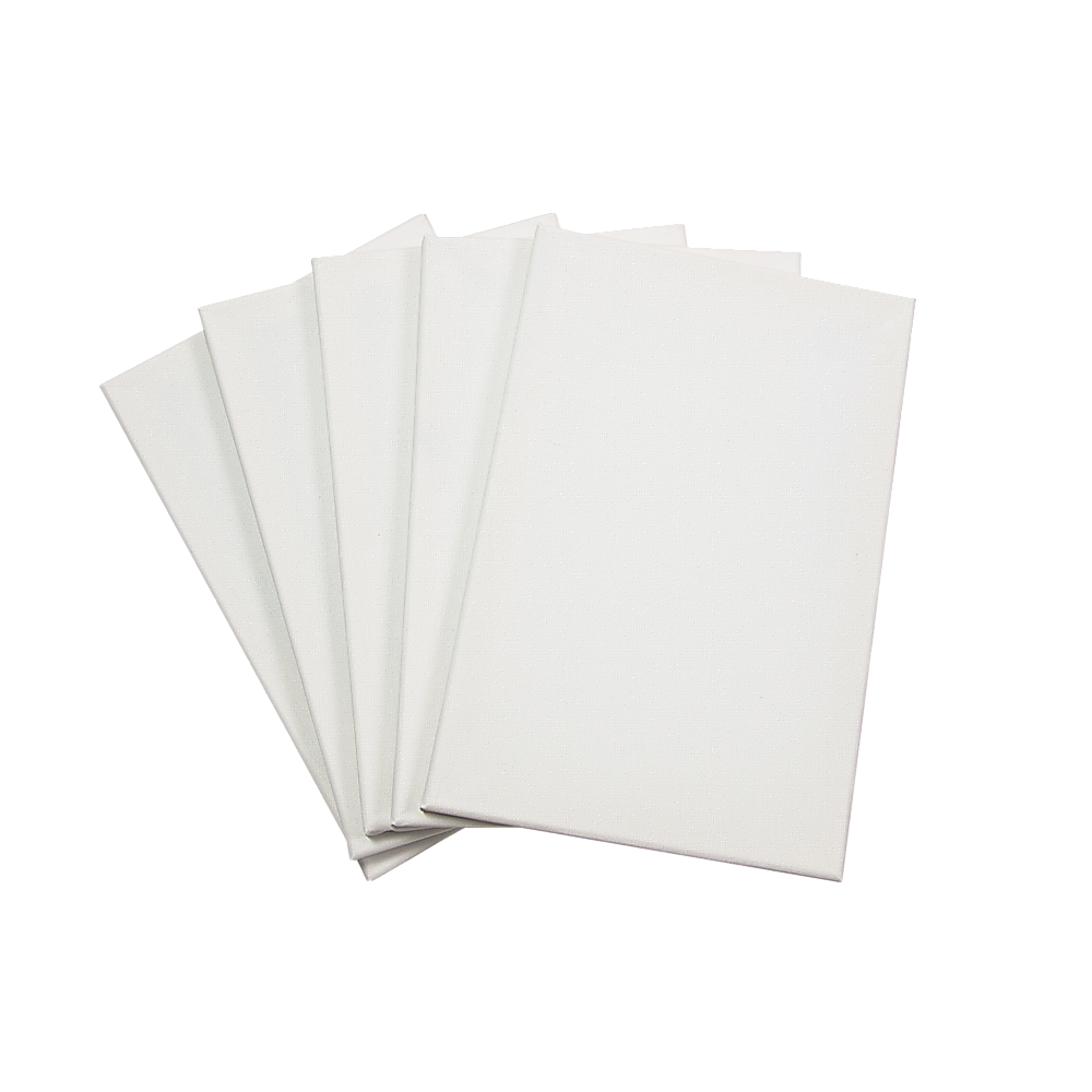 5 pack of 20x30cm Artist Blank Stretched Canvas Canvases Art Large White Range Oil Acrylic Wood