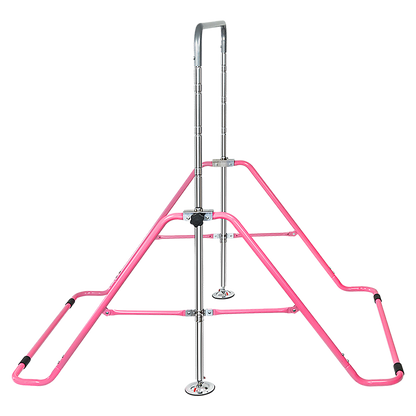 Kids Gymnastics Bars Training Horizontal Bar Monkey Kip Bar Pink