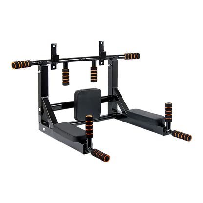 Heavy Duty Wall Mounted Power Station - Knee Raise - Pull Up - Chin Up -Dips Bar