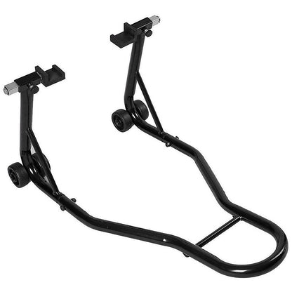 Rear Motorcycle Stand Heavy-Duty Motorbike Lift Paddock Carrier Bike Fork