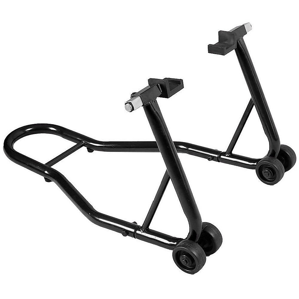 Rear Motorcycle Stand Heavy-Duty Motorbike Lift Paddock Carrier Bike Fork