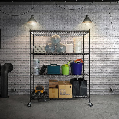 Modular Wire Storage Shelf 1500 x 600 x 1800mm Steel Shelving