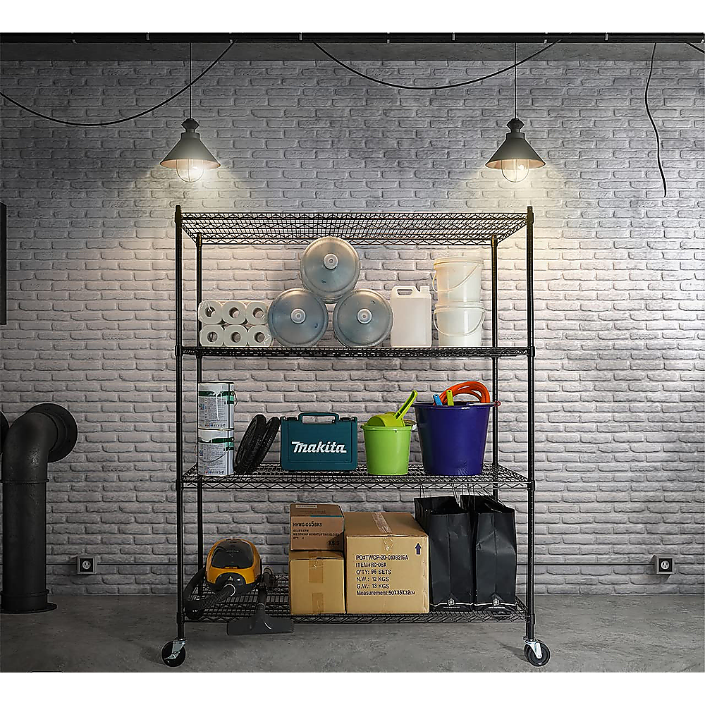 Modular Wire Storage Shelf 1500 x 450 x 1800mm Steel Shelving