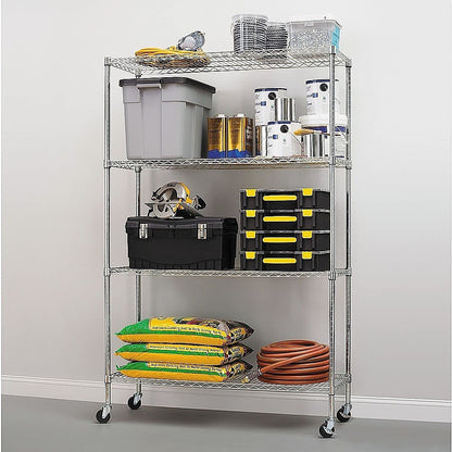 Modular Wire Storage Shelf 900 x 450 x 1800mm Steel Shelving