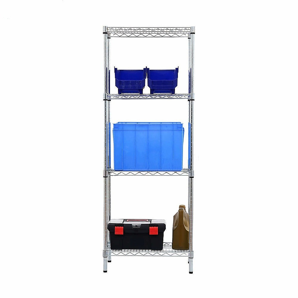 Modular Wire Storage Shelf 350 x 350 x 1800mm Steel Shelving