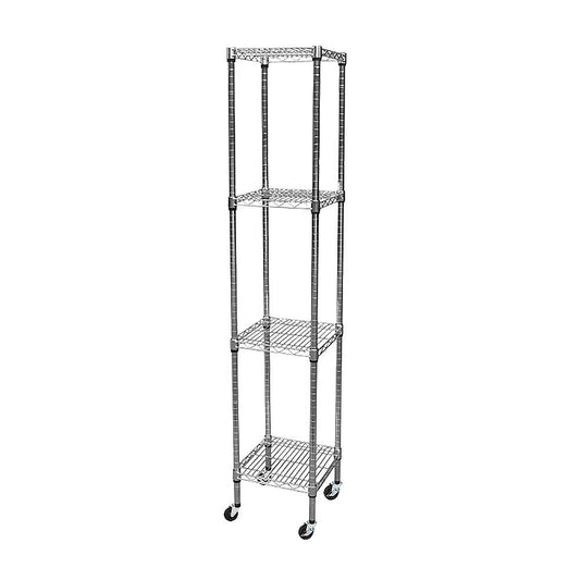 Modular Wire Storage Shelf 350 x 350 x 1800mm Steel Shelving