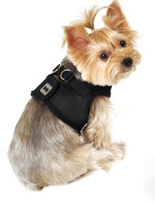 Vest Harness Pet Dog-Cat Step-in Velcro and Buckle Attachments - Moondidley Pets Small Green