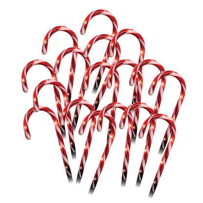 LED Candy Canes Path Lights 20pk