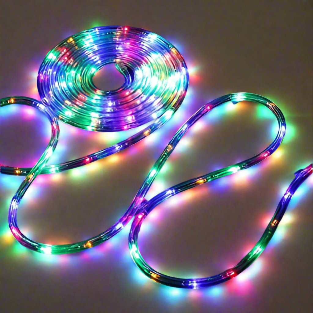 LED Ropelight 20m Flashing Multicolor