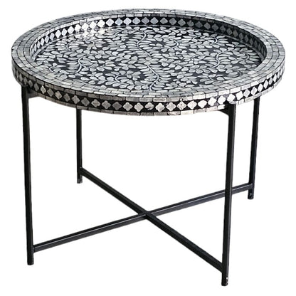 MOTHER OF PEARL NOIR OPULENCE COFFEE TABLE