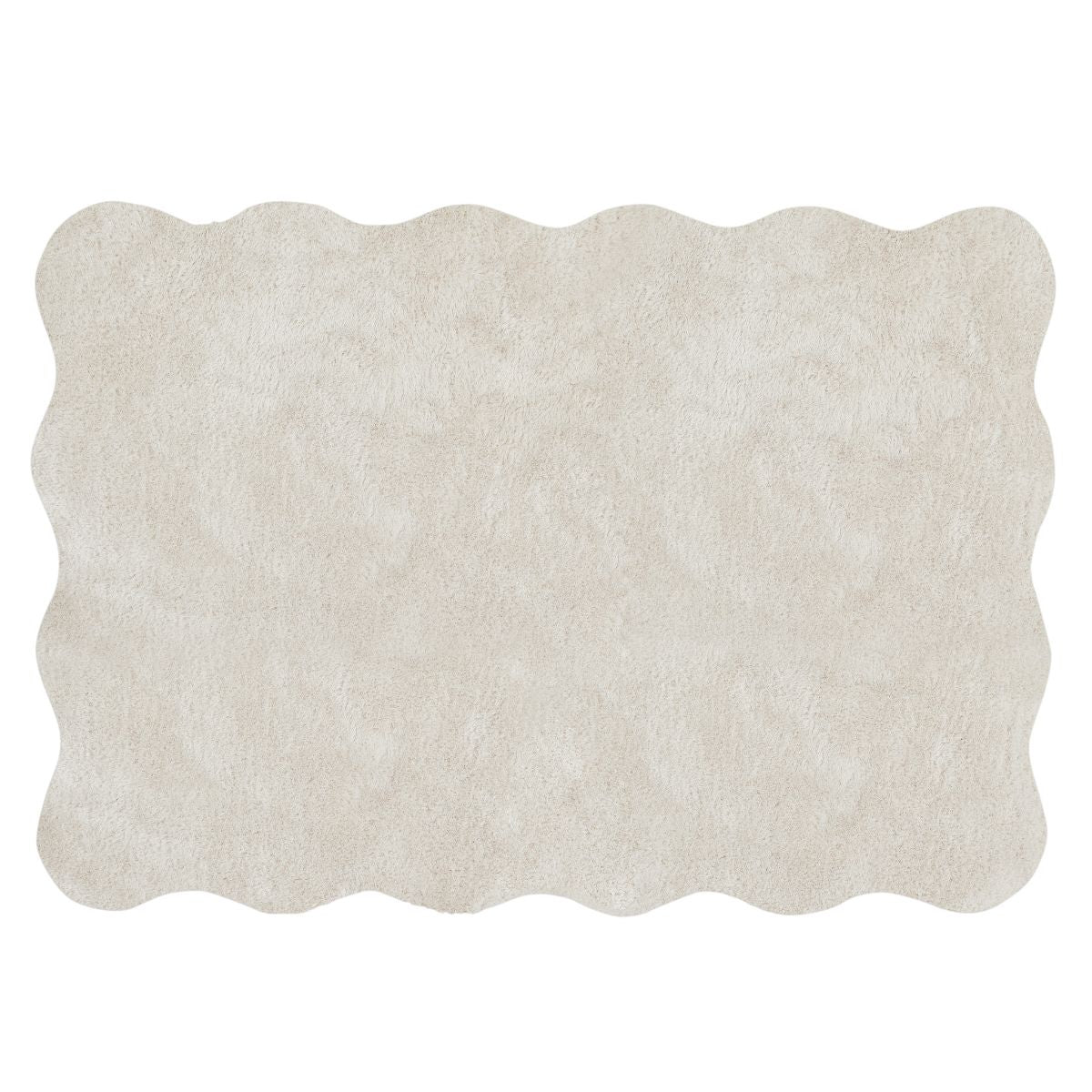 Jeremy Wave-shaped Fluffy Rug - 160 cm