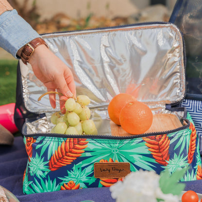 Lazy Dayz Insulated Cooler Tote - Mossman