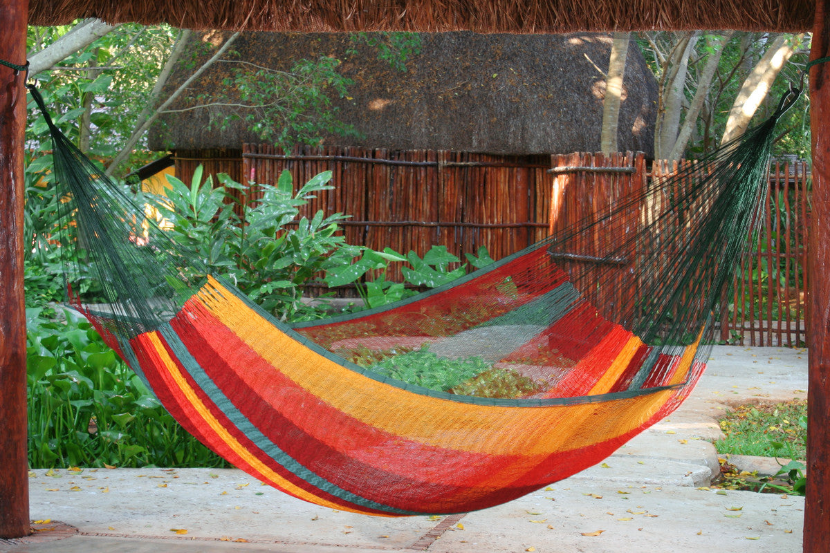 The out and about Mayan Legacy hammock Doble Size in Imperial colour