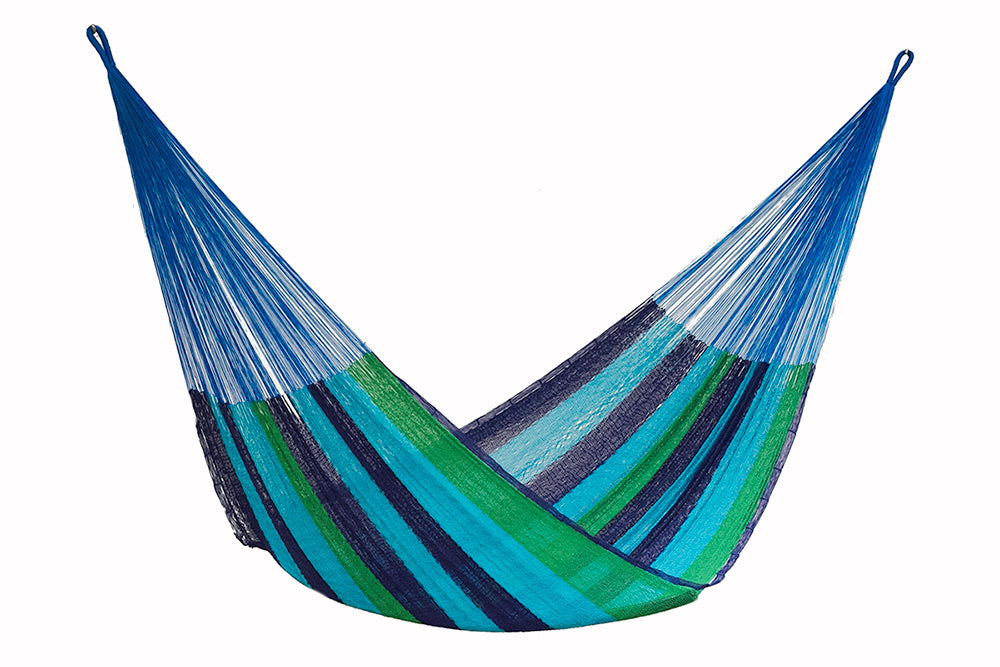 Outdoor undercover cotton Mayan Legacy hammock Family size Oceanica