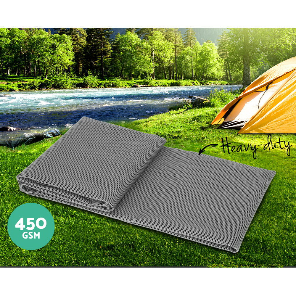 Weisshorn 3M X 2.5M Annex Matting Floor Mats Mesh Caravan Camping Annexe