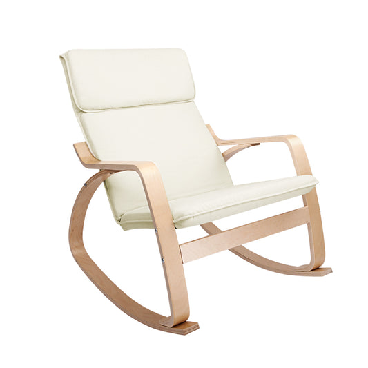 Artiss Rocking Armchair Nursing Bentwood Aero