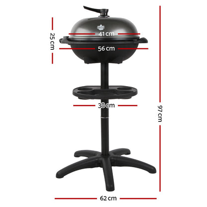 Grillz Portable Electric BBQ With Stand