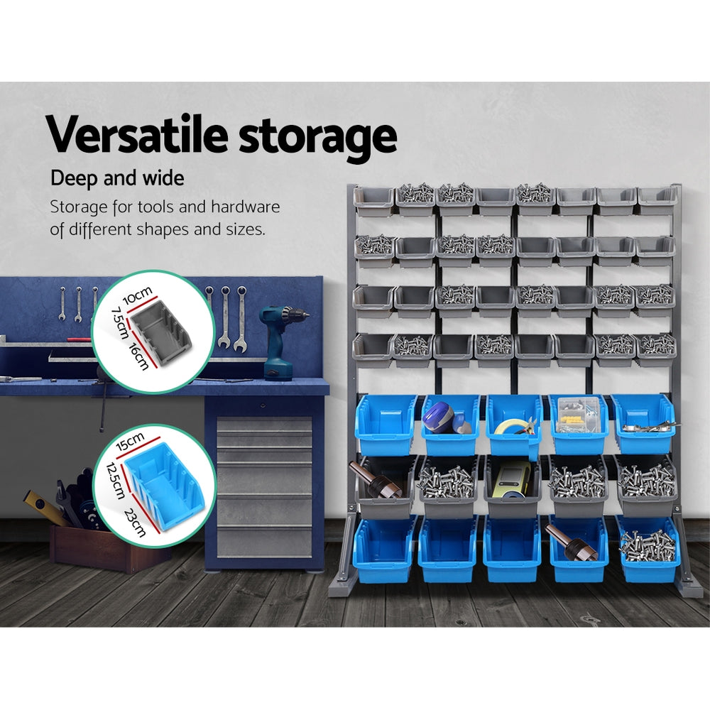 Giantz 47 Bin Storage Shelving Rack