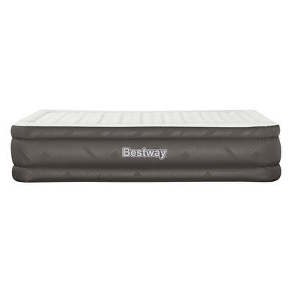 Bestway Air Mattress Queen Inflatable Bed 46cm Airbed Grey