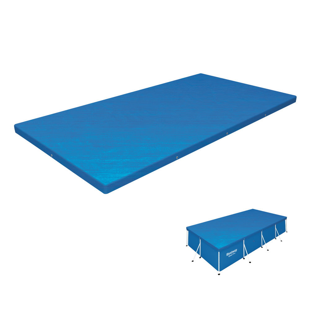 Bestway 58017 Pool Cover Fits 4x2.11m Above Ground Swimming Pool PE Blanket