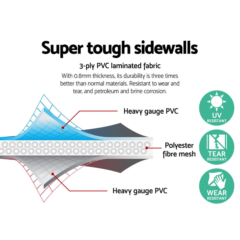 Bestway Swimming Pool Above Ground Frame Pools Outdoor Steel Pro 2.2 X 1.5M