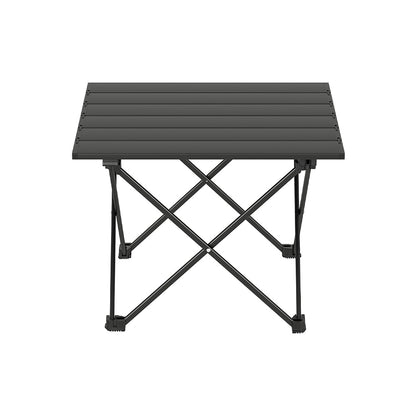 Weisshorn Folding Camping Table 40cm Aluminium Portable Outdoor Picnic BBQ