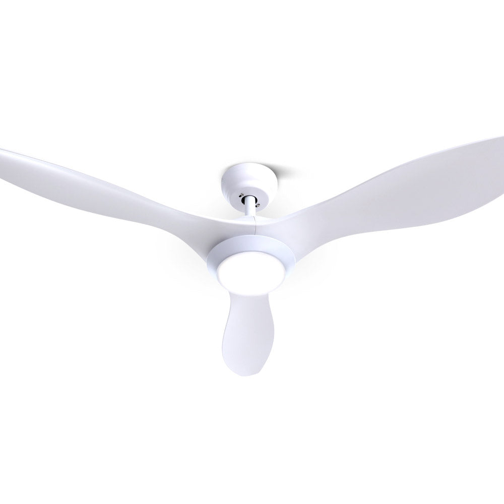 Devanti 52'' Ceiling Fan With Light Remote DC Motor 3 Blades 1300mm