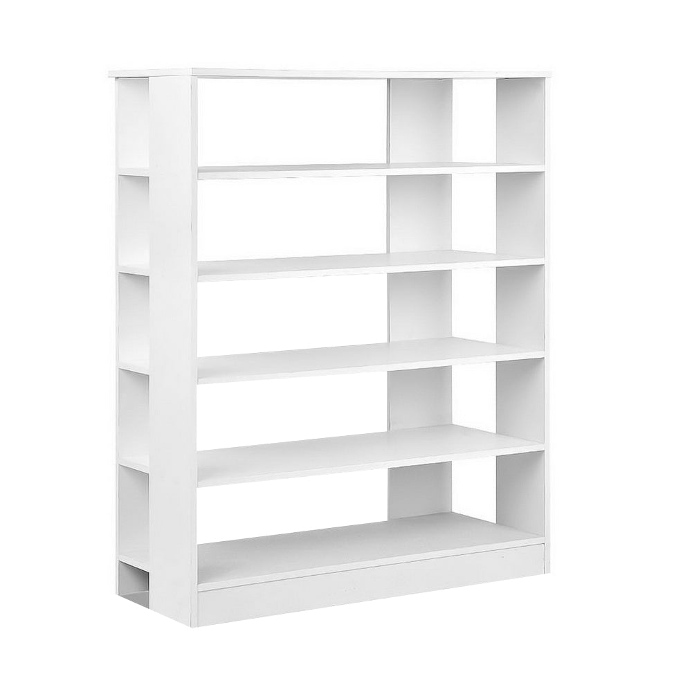 Artiss Shoe Rack Cabinet 30 Pairs 6-Tier Shelf White