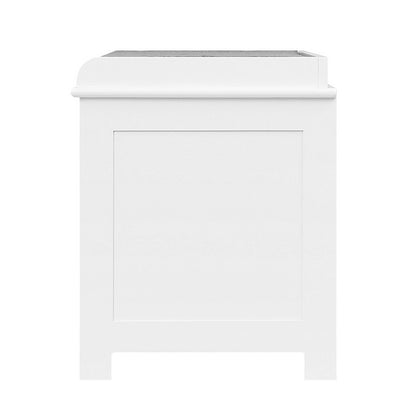 Artiss Shoe Rack Cabinet Bench White Caye