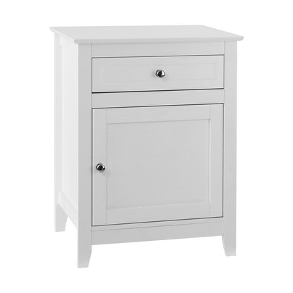 Artiss Bedside Tables Big Storage Drawers Cabinet Nightstand Lamp Chest White