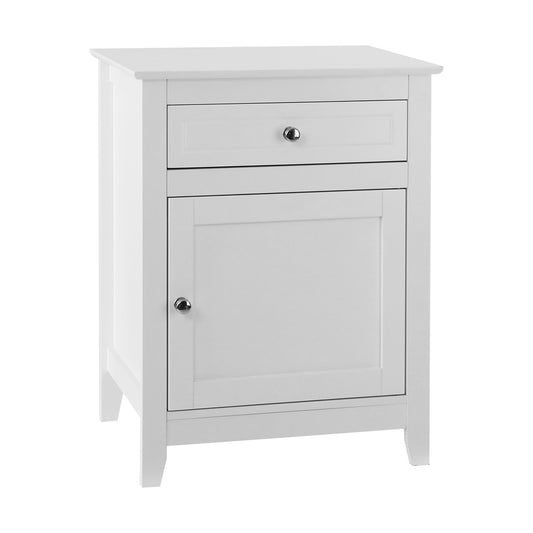 Artiss Bedside Tables Big Storage Drawers Cabinet Nightstand Lamp Chest White