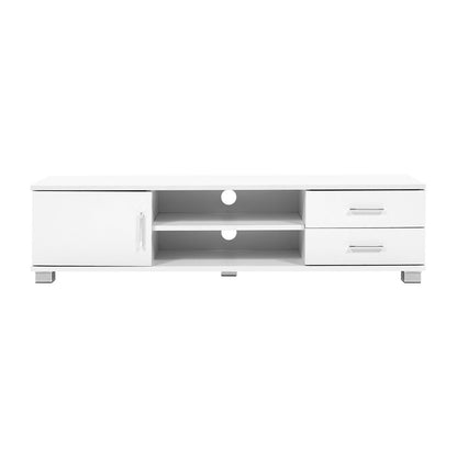 Artiss 120cm TV Stand Entertainment Unit Storage Cabinet Drawers Shelf White