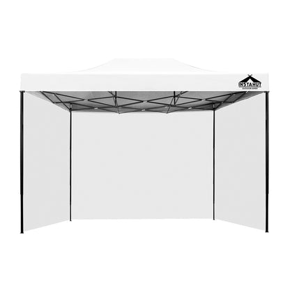 Instahut Gazebo Pop Up Marquee 3x4.5m Folding Wedding Tent Gazebos Shade White