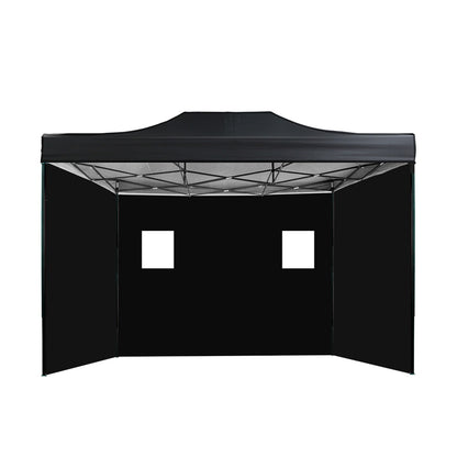 Instahut Gazebo Pop Up Marquee 3x4.5 Outdoor Tent Folding Wedding Gazebos